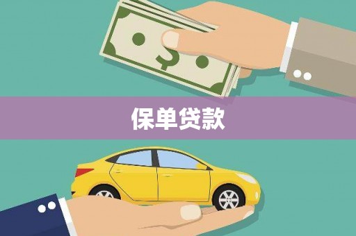 平果保单贷款