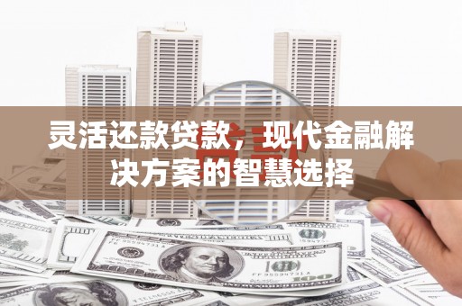 平果灵活还款贷款，现代金融解决方案的智慧选择