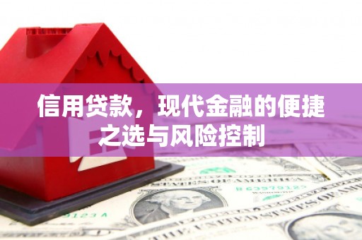 平果信用贷款，现代金融的便捷之选与风险控制
