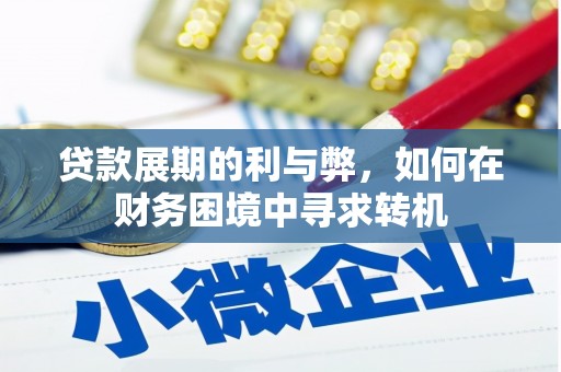 平果贷款展期的利与弊，如何在财务困境中寻求转机