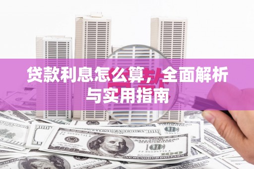 平果贷款利息怎么算，全面解析与实用指南