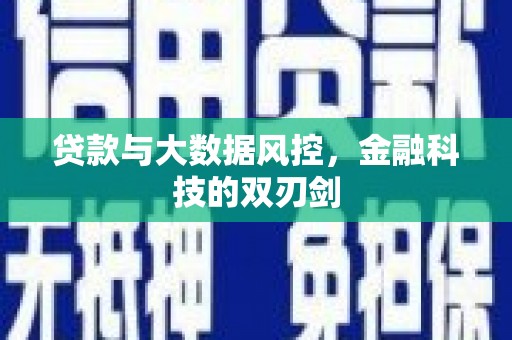 平果贷款与大数据风控，金融科技的双刃剑