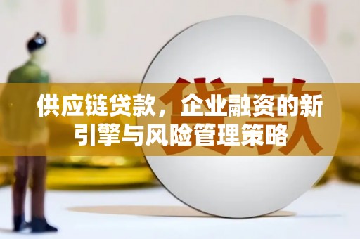 平果供应链贷款，企业融资的新引擎与风险管理策略