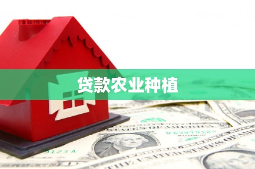 平果贷款农业种植
