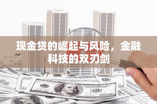 平果现金贷的崛起与风险，金融科技的双刃剑