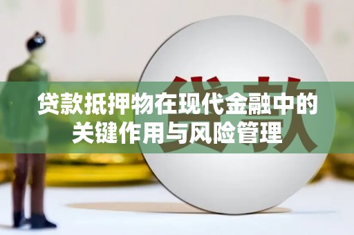 平果贷款抵押物在现代金融中的关键作用与风险管理
